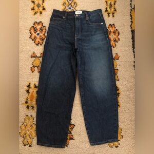 Frame Ultra High Rise Barrel Jean